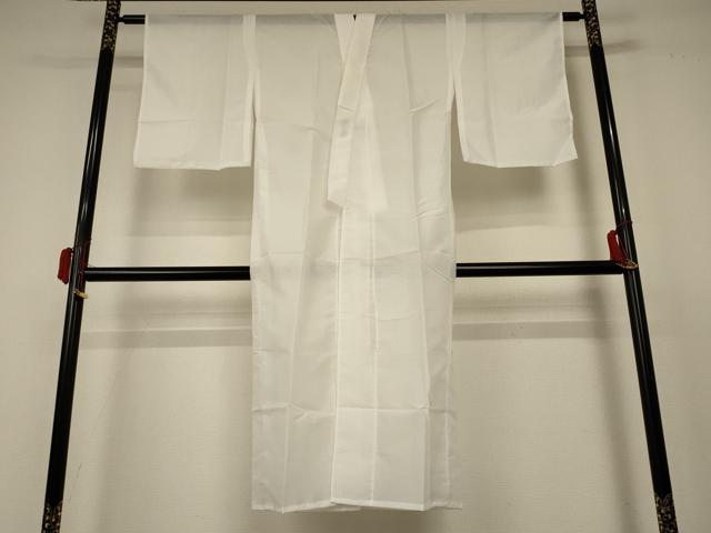 平和屋着物*夏物 長襦袢 絽 白色 洗える着物 AABC9911jd