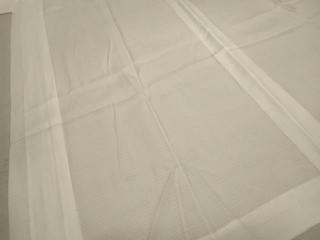 平和屋着物*夏物 長襦袢 絽 白色 洗える着物 AABC9913jd