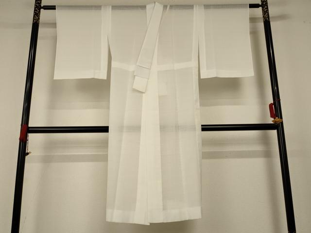 平和屋着物*夏物 洗える最高級着物 <英>はなぶさ謹製 長襦袢 絽 象牙色 洗える着物 AABC9939jd