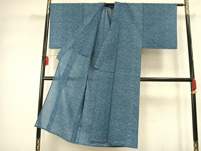 平和屋着物▽男性 単衣 霞文 未使用 AABD0049fy
