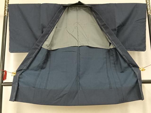 平和屋着物▽男性 単衣 小紋 アンサンブル 霞文 AABD0057fy