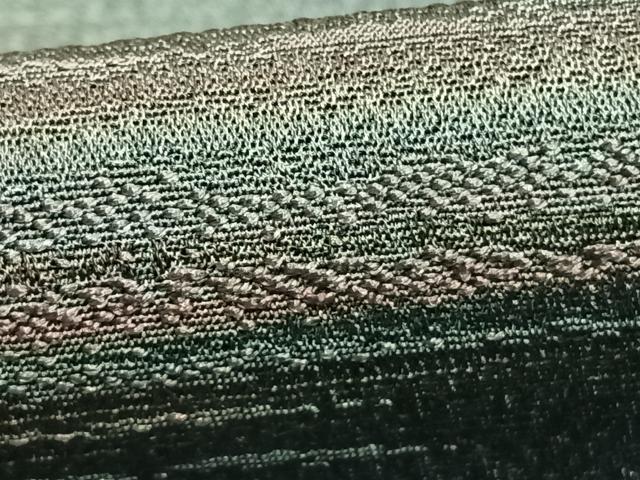 平和屋着物▽染色家 岩浅公展 訪問着 単衣 霞文 暈し染め 正絹 逸品 AABD0094fy