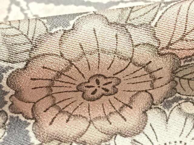 平和屋着物▽上質な小紋 単衣 辻が花 正絹 逸品 AABD0146fy