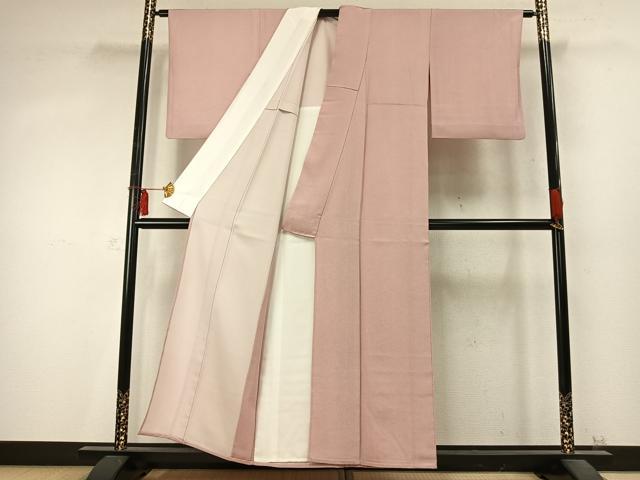 平和屋着物▽江戸小紋 単衣 鮫小紋柄 正絹 逸品 AABD0164fy