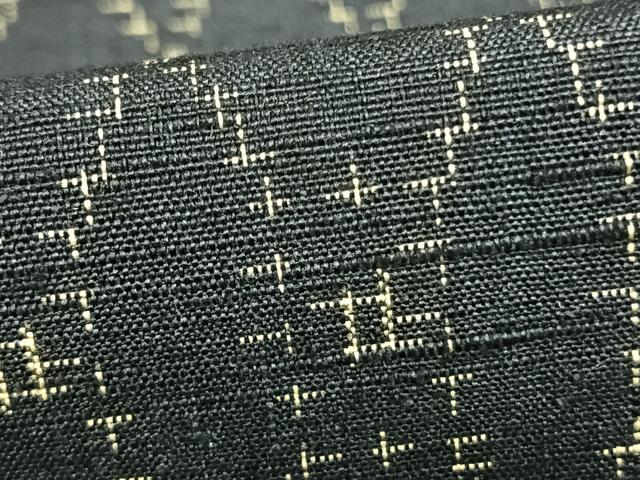 平和屋着物▽上質な紬 単衣 立涌文 正絹 逸品 AABD0294fy