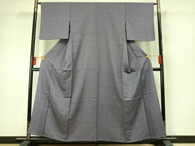 平和屋着物▽江戸小紋 単衣 鮫小紋柄 洗える着物 未使用 AABD0316fy