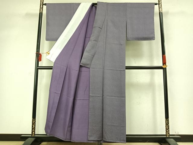 平和屋着物▽江戸小紋 単衣 鮫小紋柄 洗える着物 未使用 AABD0316fy