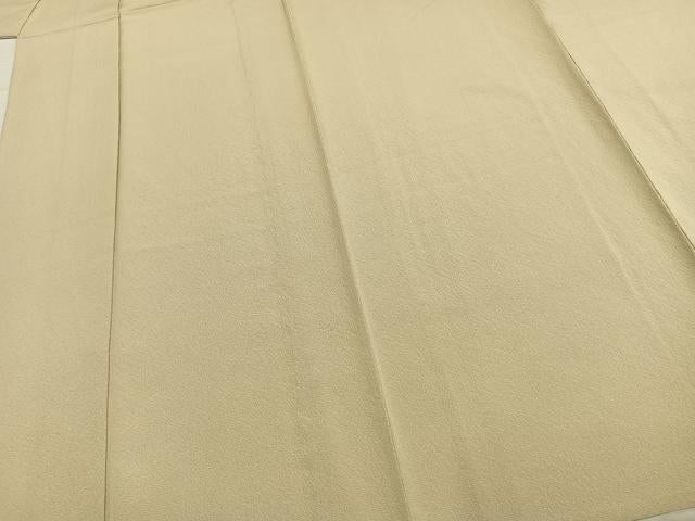 平和屋着物▽上質な色無地 単衣 砥粉色 正絹 逸品 未使用 AABD0405fy