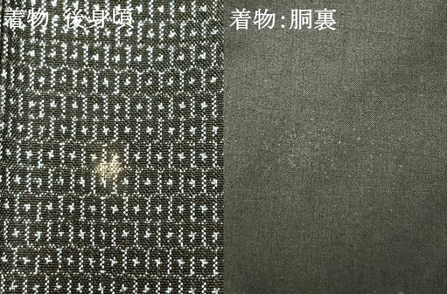 平和屋着物●男性 本場大島紬 アンサンブル 100亀甲 総詰め 正絹 逸品 AABD0698fy