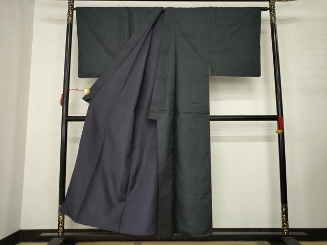 平和屋着物●男性 本場大島紬 アンサンブル 80亀甲 総詰め 正絹 逸品 AABD0898ck