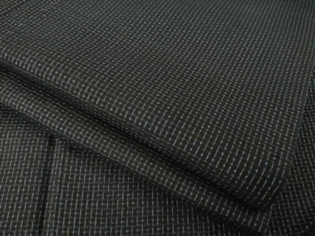 平和屋着物●男性 本場大島紬 アンサンブル 80亀甲 総詰め 正絹 逸品 AABD0898ck