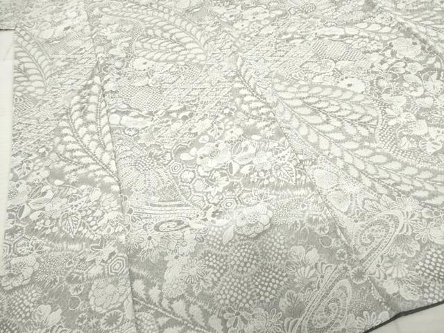 平和屋着物●天目織 お召 辻が花 正絹 逸品 AABD0945ck