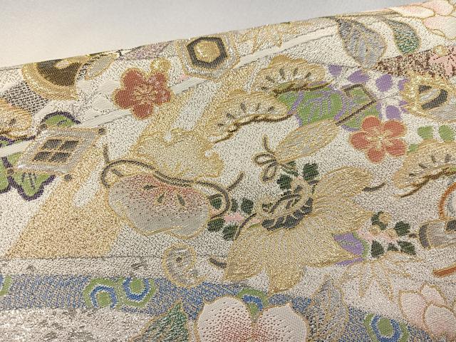 平和屋着物●豪華色留袖 寿光織 草麗融合 花宝尽くし 暈し染め 金銀糸 正絹 逸品 AABD1036ph