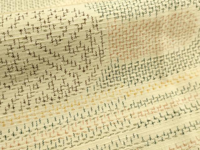 平和屋着物■上質な紬 霞文 正絹 逸品 AABD1286ma