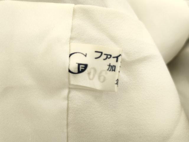 平和屋着物■上質な小紋 格子 正絹 逸品 AABD1398ma