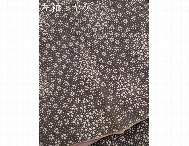 平和屋着物■江戸小紋 小花文 正絹 逸品 AABD1420ma