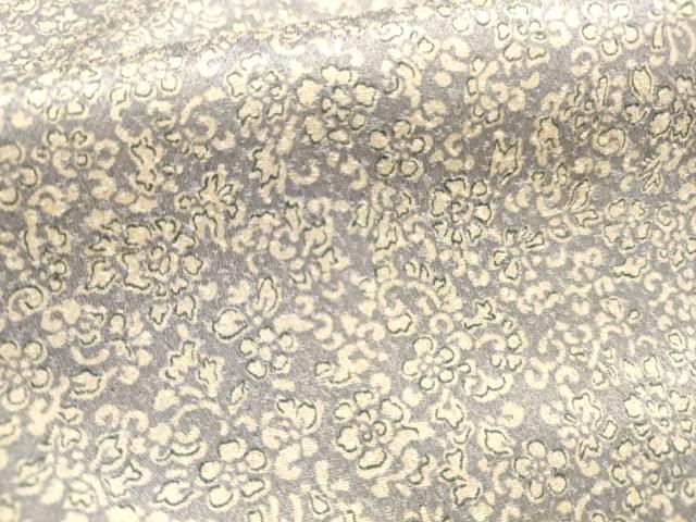 平和屋着物■上質な小紋 小花文 正絹 逸品 AABD1475ma