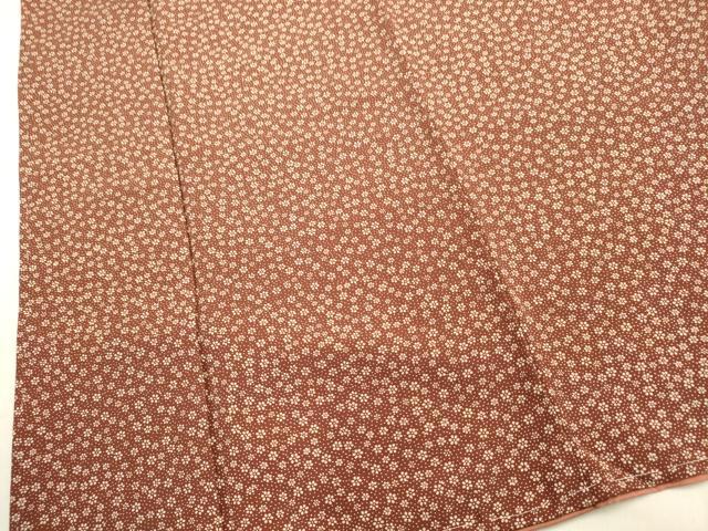 平和屋着物■上質な小紋 小花文 正絹 逸品 未使用 AABD1488ma