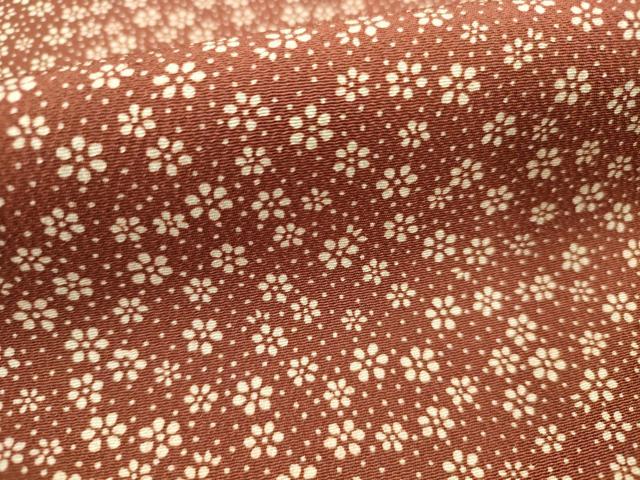 平和屋着物■上質な小紋 小花文 正絹 逸品 未使用 AABD1488ma
