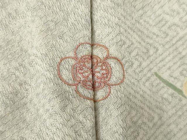 平和屋着物●訪問着 枝花文 暈し染め 正絹 逸品 AABD1610ck