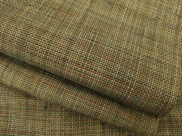 平和屋着物●男性 紬 霞文 正絹 逸品 AABD1619ck