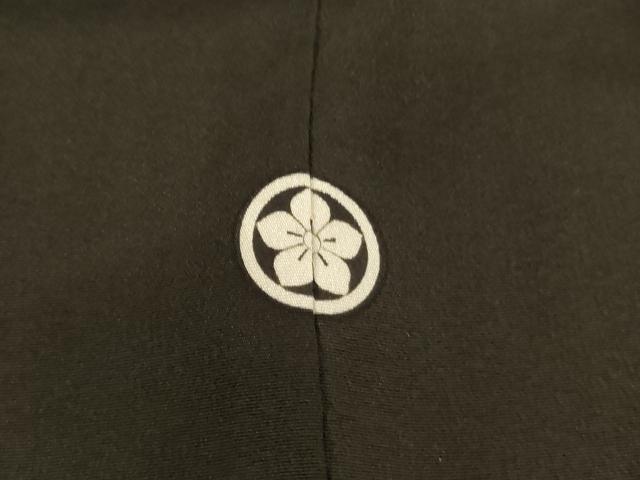 平和屋着物■豪華黒留袖 駒刺繍 風景文 金彩 正絹 逸品 AABD1694ja