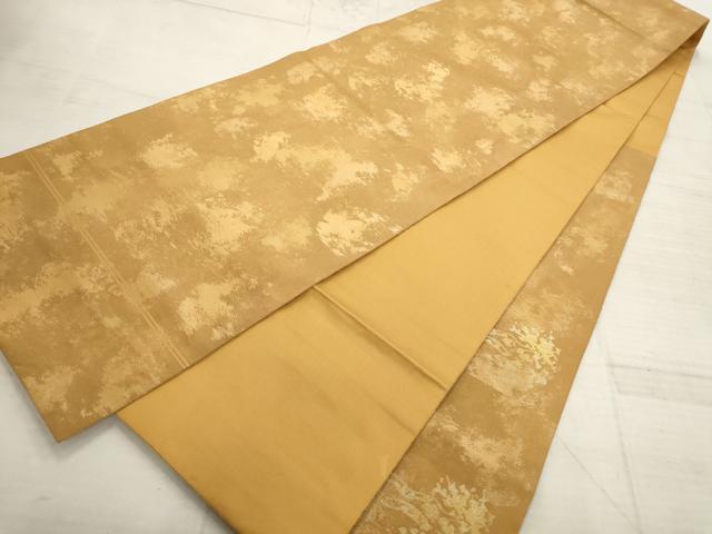 平和屋着物▼太鼓柄袋帯 鳳凰 金糸 正絹 逸品 AABD2753wj