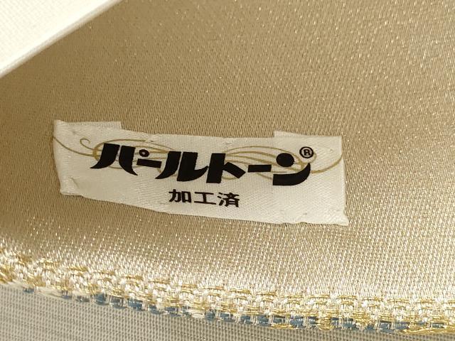 平和屋着物▼六通柄袋帯 唐織 華昌 道長花文 金銀糸 正絹 逸品 AABD2890wj