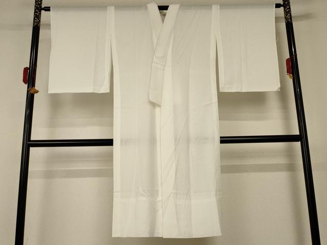 平和屋着物*夏物 長襦袢 絽 白色 洗える着物 AABD3287jd