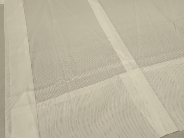 平和屋着物*夏物 長襦袢 絽 白色 洗える着物 AABD3287jd