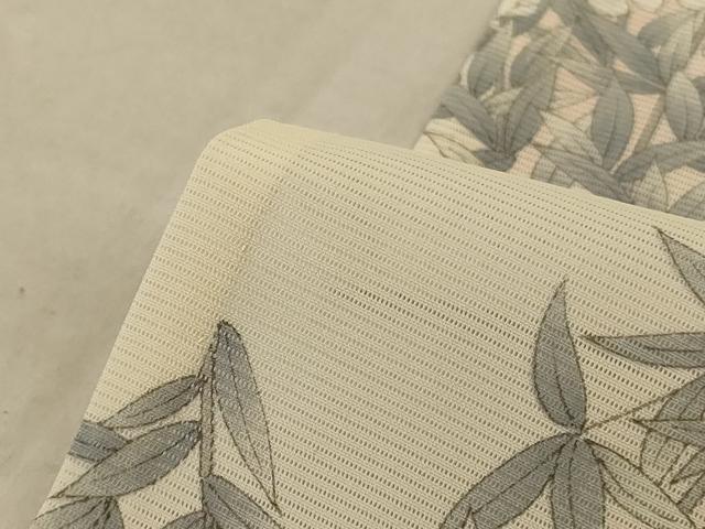 平和屋着物*夏物 小紋 絽 草花文 正絹 逸品 未使用 AABD3301jd
