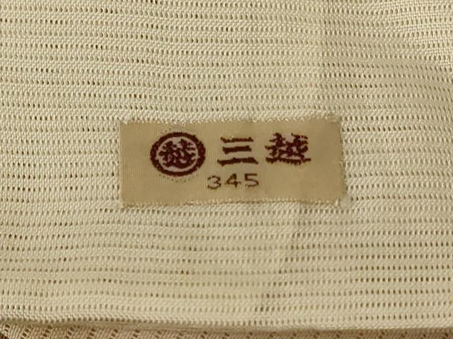 平和屋着物*夏物 色無地 絽 香色 三越扱い 正絹 逸品 AABD3312jd