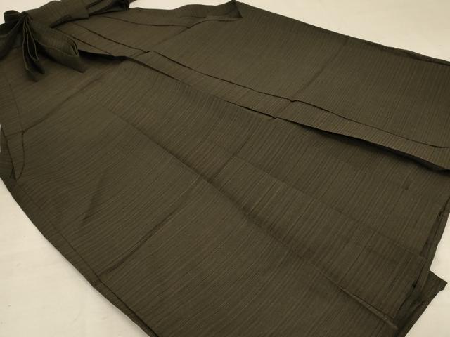 平和屋着物*夏物 男性 行灯袴 横縞 正絹 逸品 AABD3361jd