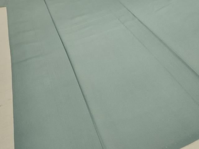 平和屋着物*夏物 色無地 絽 青磁鼠色 正絹 逸品 AABD3375jd