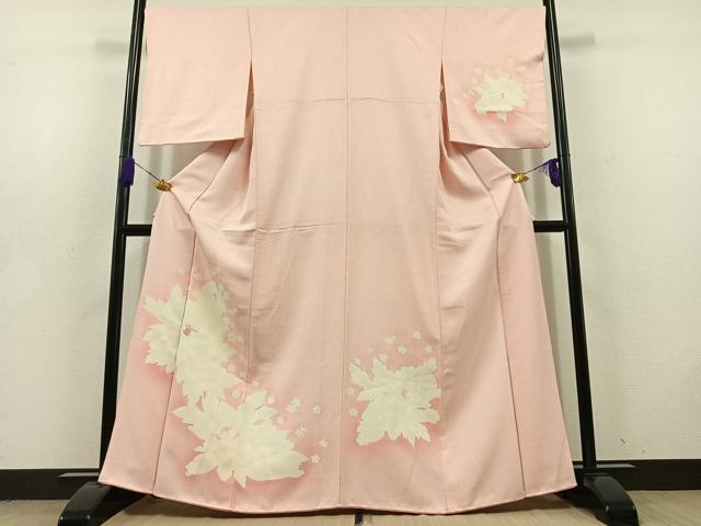 平和屋着物□訪問着 刺繍 舞花文 正絹 逸品 AABD4290jh