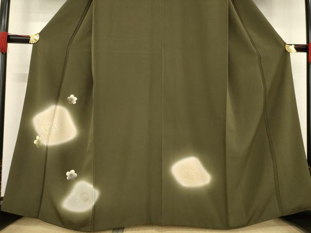 平和屋着物●訪問着 梅 正絹 逸品 AABD4390ck