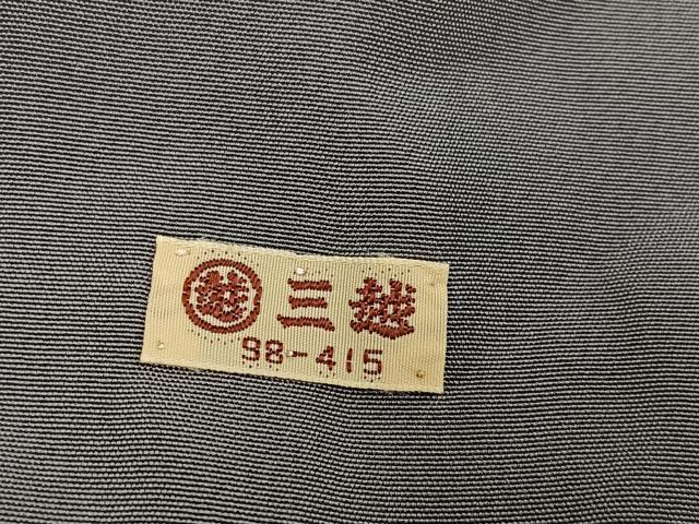 平和屋着物●上質な小紋 桜花弁 金彩 鬼しぼ縮緬 三越扱い 正絹 逸品 AABD4431ph