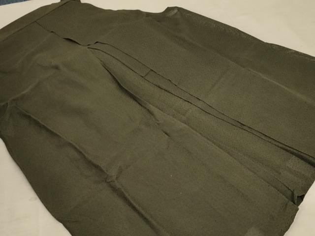 平和屋着物*夏物 男性 行灯袴 霞文 正絹 逸品 AABD4497jd