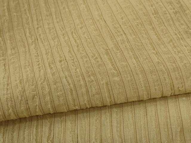 平和屋着物*夏物 小紋 紗 縞 正絹 逸品 AABD4501jd