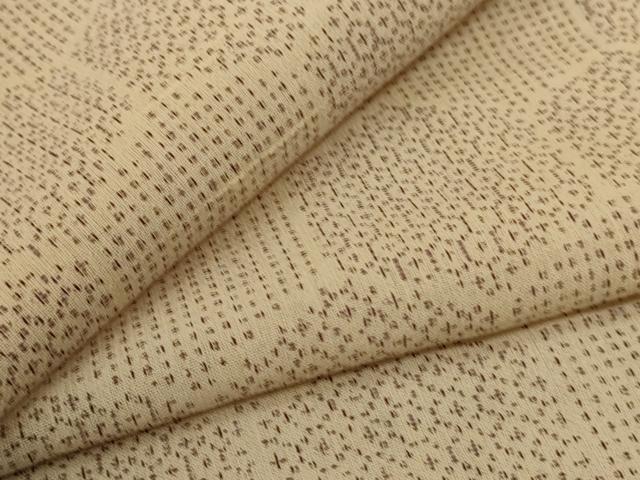 平和屋着物*夏物 小紋 紗 亀甲柄 正絹 逸品 AABD4525jd