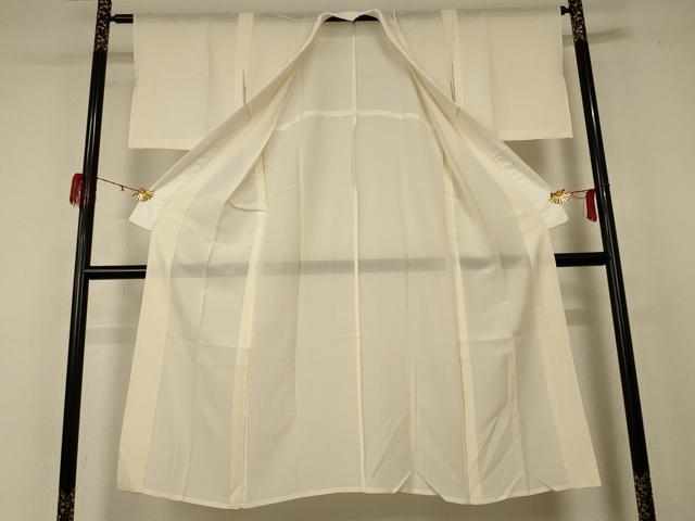 平和屋着物*夏物 長襦袢 絽 鳥の子色 正絹 逸品 AABD4529jd