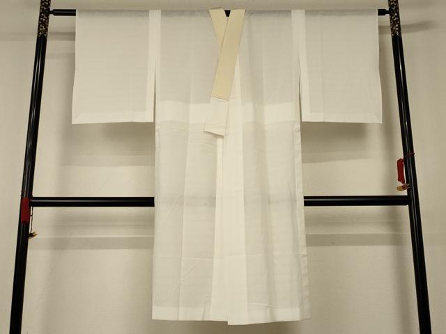 平和屋着物*夏物 長襦袢 絽 白色 正絹 逸品 AABD4534jd