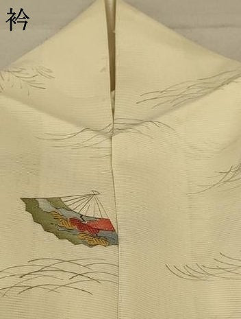 平和屋着物*夏物 小紋 絽 扇子 正絹 逸品 AABD4585jd