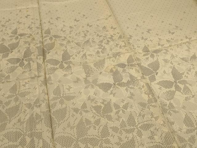 平和屋着物*夏物 訪問着 紗 舞蝶文 正絹 逸品 AABD4611jd