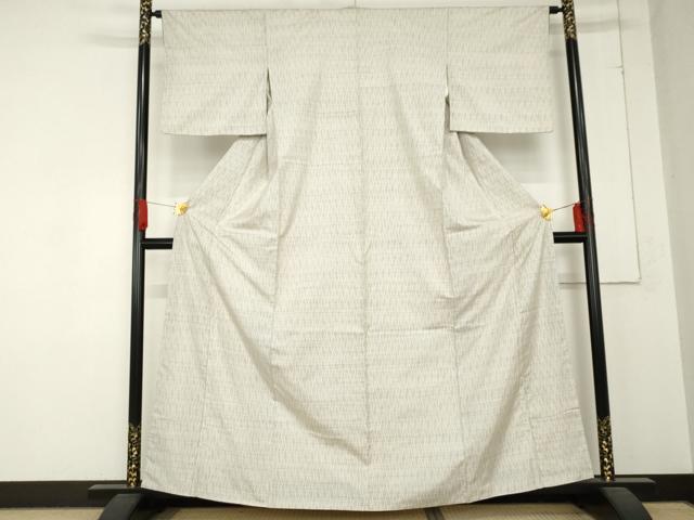平和屋着物●本場大島紬 絞り 140亀甲 立涌文 正絹 逸品 AABD4941cs