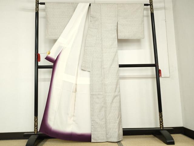 平和屋着物●本場大島紬 絞り 140亀甲 立涌文 正絹 逸品 AABD4941cs