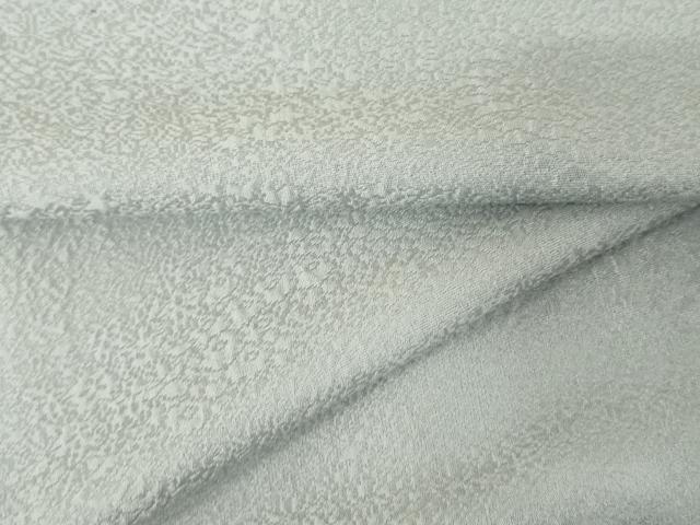 平和屋着物●上質な色無地 草花地紋 秘色色 正絹 逸品 未使用 AABD4961cs