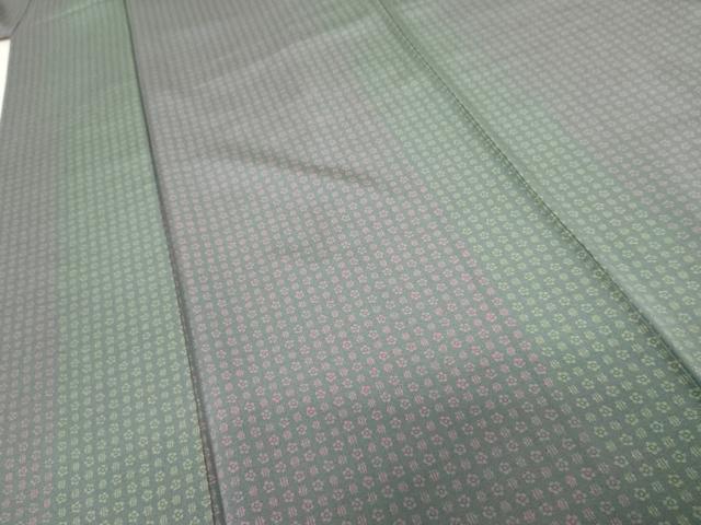 平和屋着物●上質な小紋 花間道 正絹 逸品 AABD4972cs