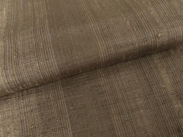 平和屋着物●上質な紬 間道 正絹 逸品 AABD4974cs