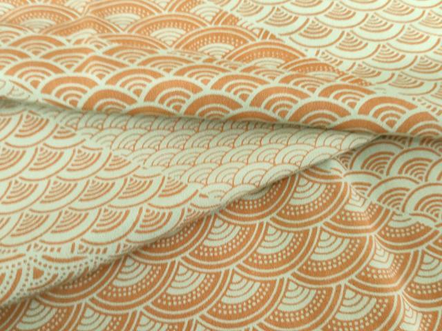 平和屋着物●長襦袢 無双仕立て 青海波 正絹 逸品 AABD5036cs